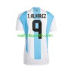 Maillot de Foot Argentine Julian Alvarez 9 Copa America Domicile 2024